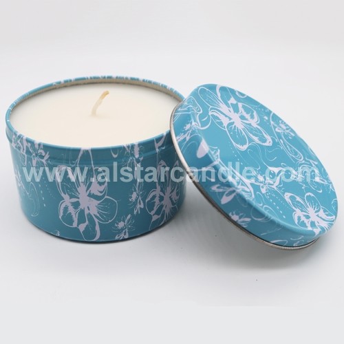 Tin Massage Candle MT8250 Printed Tin