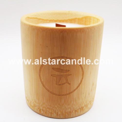 Wooden Wick Scented Soy Candle SK005