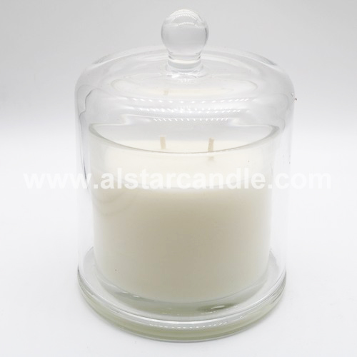 Jar Scented Soy Candle SG001 with Glass Cover