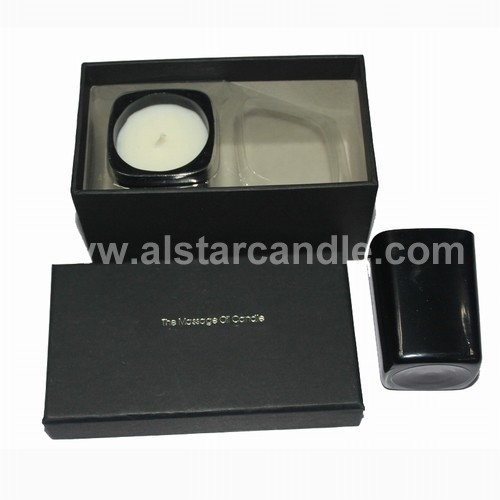 Glass Soy Candle SG4961 2 in 1 gift set