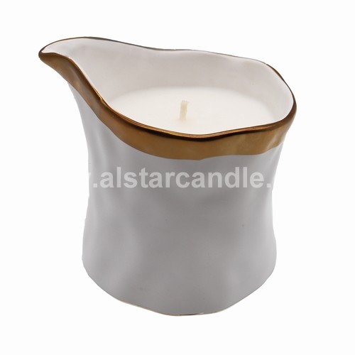 Ceramic Massage Candle Gold 